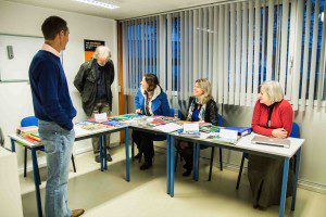 Nick, Kevin, Claire, Véronique, Sarah ...Intervenants en Anglais...